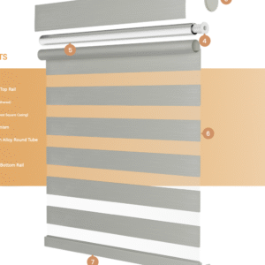 Cordless Zebra Shades